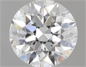 0.60 Carats, Round with Excellent Cut, D Color, VVS1 Clarity and Certified by GIA