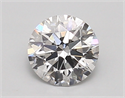 Lab Created Diamond 0.95 Carats, Round with ideal Cut, G Color, si2 Clarity and Certified by IGI