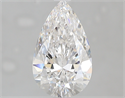 1.54 Carats, Pear E Color, VVS1 Clarity and Certified by GIA