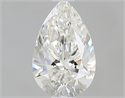 0.61 Carats, Pear H Color, VS2 Clarity and Certified by GIA