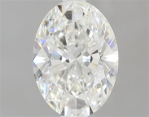 Picture of 0.62 Carats, Oval H Color, VS2 Clarity and Certified by GIA