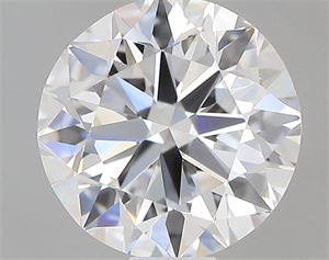 Picture of 0.50 Carats, Round with Very Good Cut, D Color, VVS2 Clarity and Certified by GIA