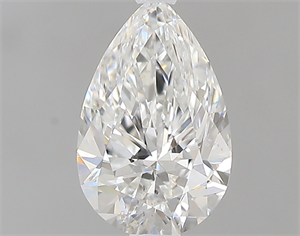 Picture of 0.60 Carats, Pear F Color, SI2 Clarity and Certified by GIA