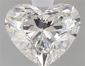 Picture of 0.74 Carats, Heart H Color, SI2 Clarity and Certified by GIA