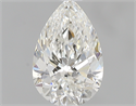 0.60 Carats, Pear H Color, VVS2 Clarity and Certified by GIA
