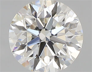 Picture of 0.44 Carats, Round with Excellent Cut, H Color, VVS1 Clarity and Certified by GIA
