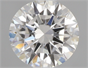 0.43 Carats, Round with Excellent Cut, F Color, VVS1 Clarity and Certified by GIA