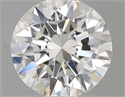 0.40 Carats, Round with Excellent Cut, G Color, VVS2 Clarity and Certified by GIA