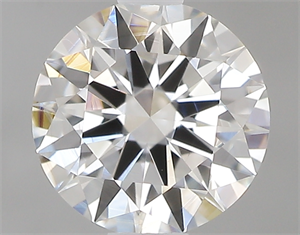 Picture of 0.50 Carats, Round with Excellent Cut, F Color, VVS1 Clarity and Certified by GIA