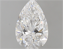0.70 Carats, Pear E Color, VS2 Clarity and Certified by GIA