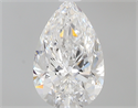 0.72 Carats, Pear E Color, VS1 Clarity and Certified by GIA