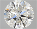0.70 Carats, Round with Very Good Cut, J Color, VVS2 Clarity and Certified by GIA