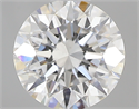0.51 Carats, Round with Excellent Cut, E Color, VS2 Clarity and Certified by GIA