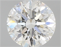 0.41 Carats, Round with Excellent Cut, G Color, IF Clarity and Certified by GIA