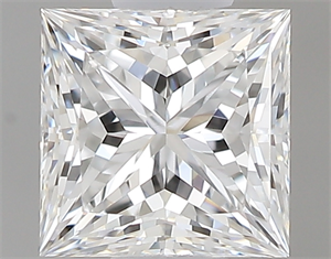 Picture of 0.52 Carats, Princess E Color, VVS1 Clarity and Certified by GIA