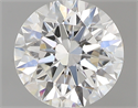 0.70 Carats, Round with Excellent Cut, G Color, VS1 Clarity and Certified by GIA