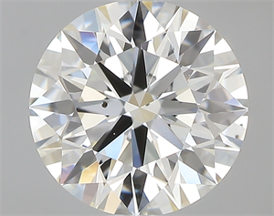 Picture of 1.02 Carats, Round with Excellent Cut, J Color, SI1 Clarity and Certified by GIA