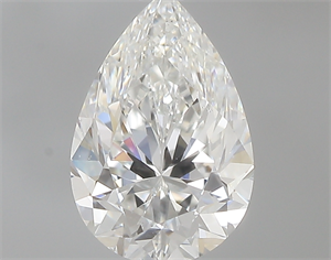 Picture of 0.71 Carats, Pear F Color, SI1 Clarity and Certified by GIA