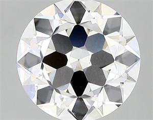 Foto Del inventario de diamantes de laboratorio, 2.30 quilates, Redondo , Color E, claridad vvs2 y certificado IGI de