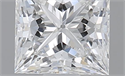 0.50 Carats, Princess E Color, VVS1 Clarity and Certified by GIA