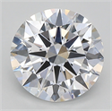 Del inventario de diamantes de laboratorio, 2.02 quilates, Redondo , Color D, claridad vs2 y certificado IGI