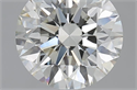 2.01 Carats, Round with Excellent Cut, I Color, SI1 Clarity and Certified by GIA