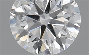Picture of 0.43 Carats, Round with Excellent Cut, G Color, SI1 Clarity and Certified by GIA