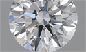 0.40 Carats, Round with Excellent Cut, D Color, VVS1 Clarity and Certified by GIA
