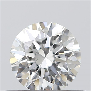 Picture of 0.42 Carats, Round with Excellent Cut, G Color, VVS1 Clarity and Certified by GIA