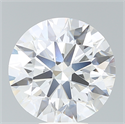 Del inventario de diamantes de laboratorio, 7.37 quilates, Redondo , Color F, claridad VS1 y certificado IGI