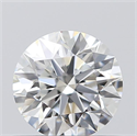 0.50 Carats, Round with Excellent Cut, F Color, VVS2 Clarity and Certified by GIA