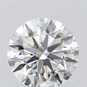 Picture of 0.54 Carats, Round with Excellent Cut, G Color, VVS2 Clarity and Certified by GIA