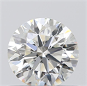 0.53 Carats, Round with Excellent Cut, I Color, VVS1 Clarity and Certified by GIA