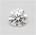 Lab Created Diamond 0.72 Carats, Round with ideal Cut, D Color, vs1 Clarity and Certified by IGI