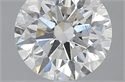 3.02 Carats, Round with Excellent Cut, I Color, SI2 Clarity and Certified by GIA