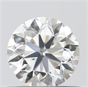 0.60 Carats, Round with Very Good Cut, I Color, VVS2 Clarity and Certified by GIA
