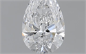 0.50 Carats, Pear D Color, VVS2 Clarity and Certified by GIA