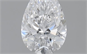 0.52 Carats, Pear D Color, VS2 Clarity and Certified by GIA