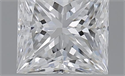 0.52 Carats, Princess D Color, VS1 Clarity and Certified by GIA
