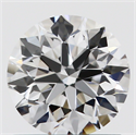 0.81 Carats, Round with Excellent Cut, D Color, VVS1 Clarity and Certified by GIA