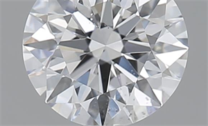 Picture of 0.60 Carats, Round with Excellent Cut, D Color, SI1 Clarity and Certified by GIA