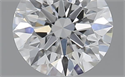 0.72 Carats, Round with Excellent Cut, F Color, VVS2 Clarity and Certified by GIA