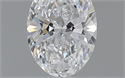 0.50 Carats, Oval D Color, IF Clarity and Certified by GIA