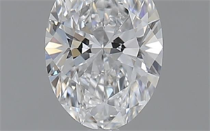 Picture of 0.50 Carats, Oval D Color, IF Clarity and Certified by GIA