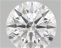Lab Grown Diamond 1.88 Carats, Round with ideal Cut, D Color, vs1 Clarity and Certified by IGI