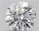 0.55 Carats, Round with Excellent Cut, E Color, IF Clarity and Certified by GIA