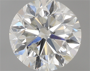 Picture of 1.00 Carats, Round with Very Good Cut, I Color, SI1 Clarity and Certified by GIA