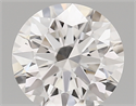 Lab Created Diamond 1.88 Carats, Round with ideal Cut, E Color, vvs2 Clarity and Certified by IGI