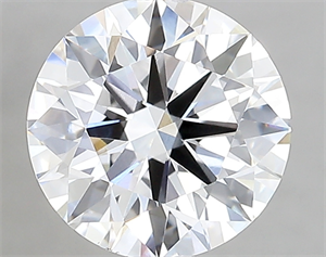 Foto Del inventario de diamantes de laboratorio, 2.43 quilates, Redondo , Color D, claridad vvs2 y certificado IGI de