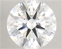 Lab Created Diamond 2.35 Carats, Round with ideal Cut, D Color, vvs1 Clarity and Certified by IGI